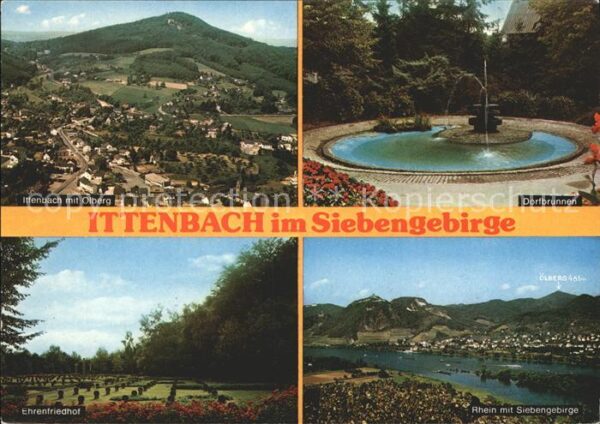 Ittenbach mit Ölberg Dorfbrunnen Ehrenfriedhof Rh