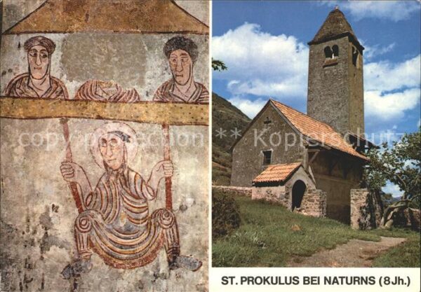 Naturns St Prokulus Wandbild