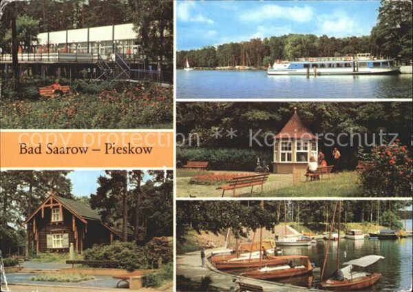 Bad Saarow-Pieskow Strandgaststätte Maxim Gorki Gedenkstät