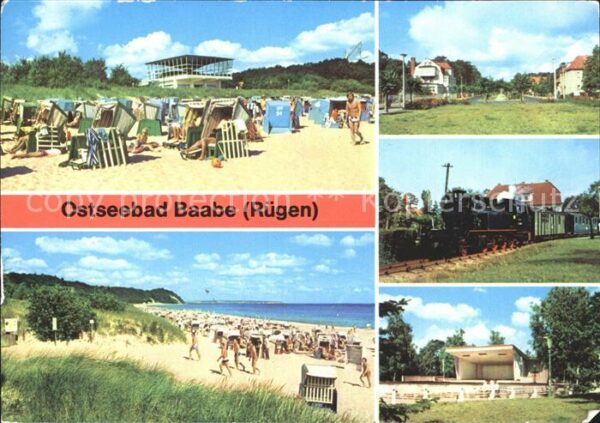 Baabe Ostseebad Ruegen HOG Inselparadies Strand Strasse Rasend