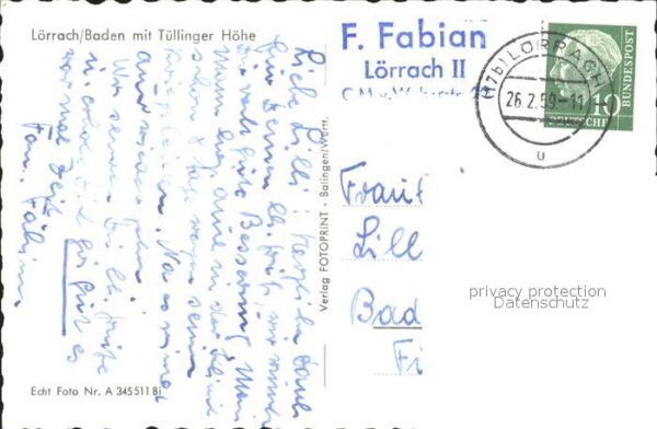 Loerrach mit Tüllinger Höhe – Bild 2