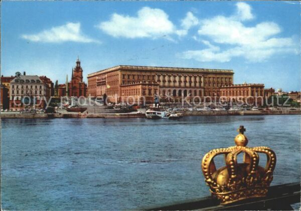 Stockholm Königliches Schloss Krone