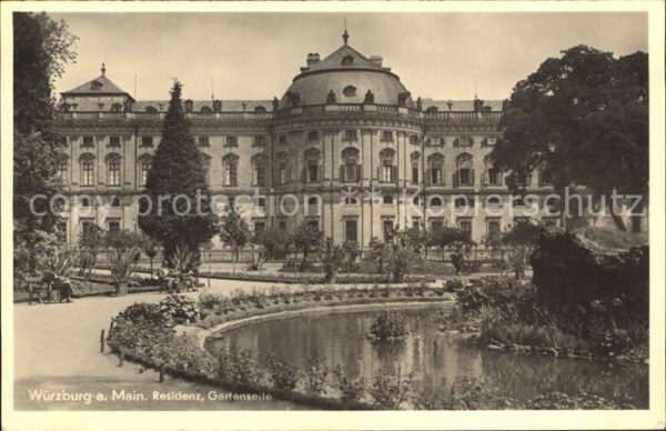Wuerzburg Residenz Garten