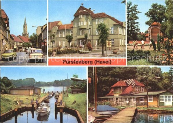 Fuerstenberg Havel Thälmannstr Rathaus Park des Friedens H