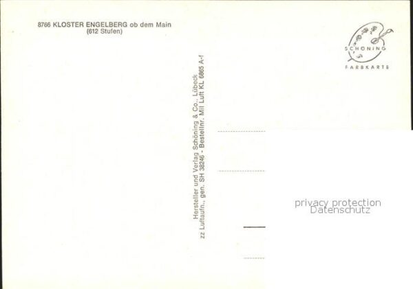 Grossheubach Kloster Engelberg am Main Fliegeraufnah – Bild 2