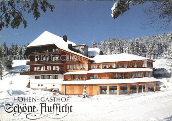 Hornberg Schwarzwald Höhen Gasthof Schöne Aussicht