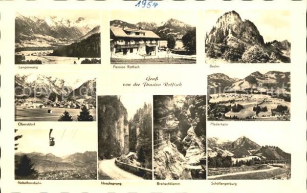 Langenwang Fischen Pension Rotfisch Besler Oberstdorf Made