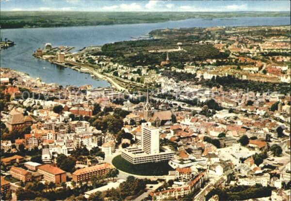 Flensburg Fördestadt Fliegeraufnahme