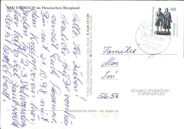 Bad Endbach Hessisches Bergland Fliegeraufnahme – Bild 2