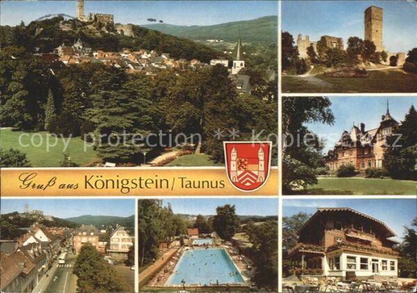 Koenigstein Taunus Teilansichten Heiklimatischer Kurort Bu