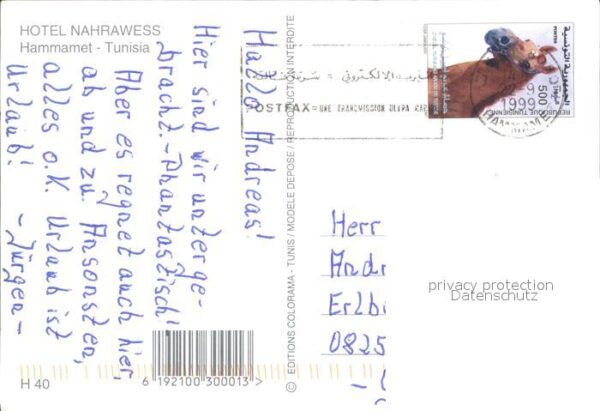 Hammamet Hotel Nahrawess Swimming Pool – Bild 2
