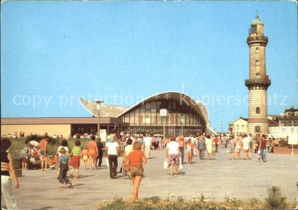 Warnemuende Ostseebad Konsum Gaststätte Teepott Leuchtturm
