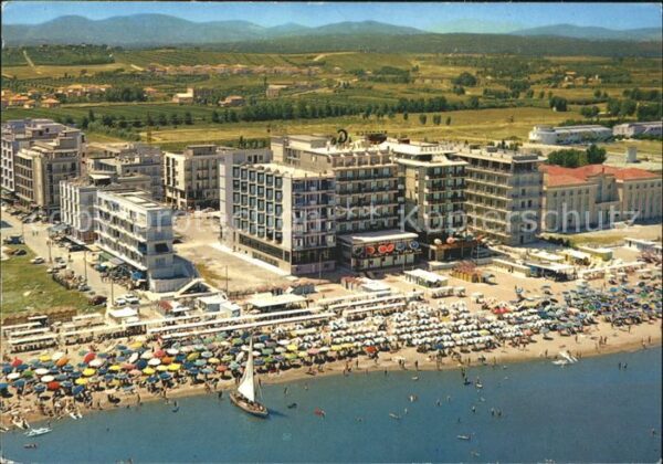 Cattolica Rimini Alberghi a mare Hotels am Strand Fliege