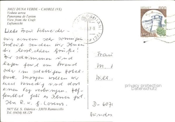 Caorle Venezia Duna Verde veduta aerea – Bild 2