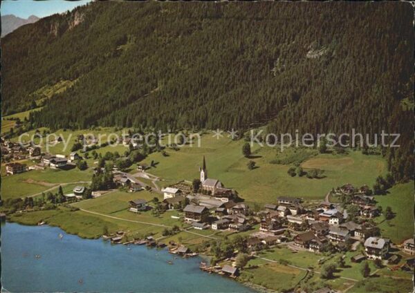 Techendorf Weissensee Fliegeraufnahme