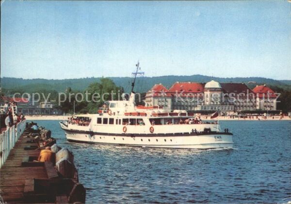 Zoppot Sopot Grand Hotel Fähre Dampfer