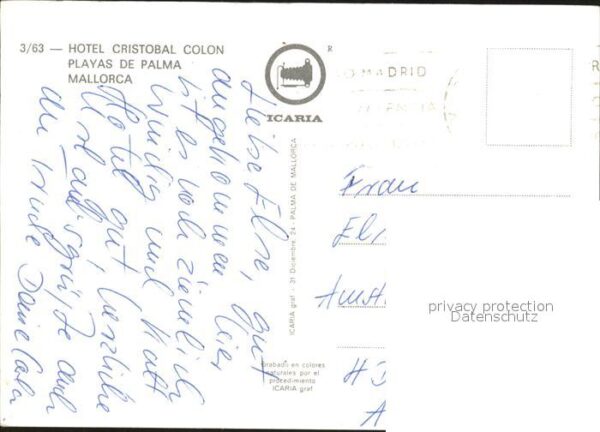 Playas de Palma Mallorca Hotel Critobal Colon Swimming Pool – Bild 2