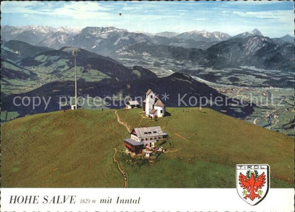 Hohe Salve Aussichtsberg Rofangebirge Karwendelgeb