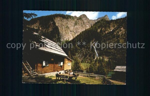 Mallnitz Kaernten Konrad Hütte Dössental