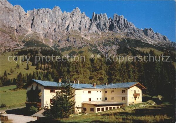 Muehlbach Hochkoenig Jugenderholungsheim Hochkeilhaus Bercht