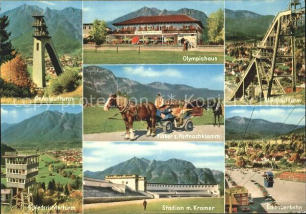 Garmisch-Partenkirchen Olympia Skistadion Skispringen Schanze