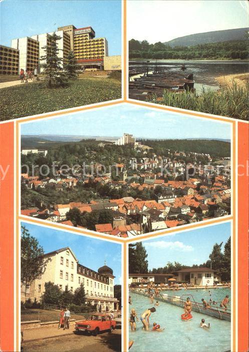 Friedrichroda FDGB Erholungsheim Gondelteich Adolphsb