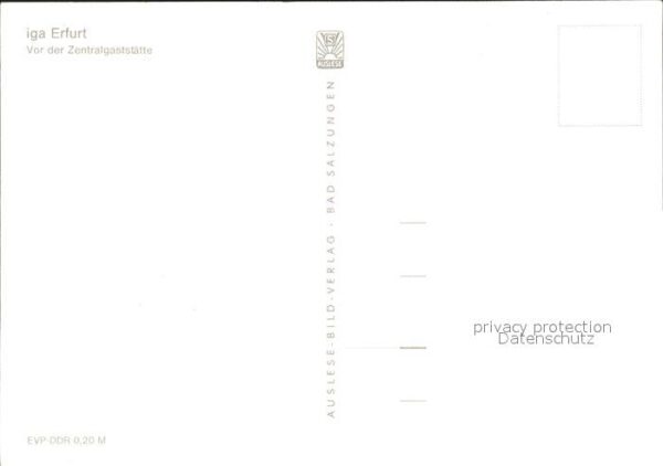 Erfurt Zentralgaststätte – Bild 2