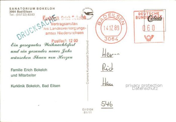 Bad Eilsen Sanatorium Bokeloh – Bild 2