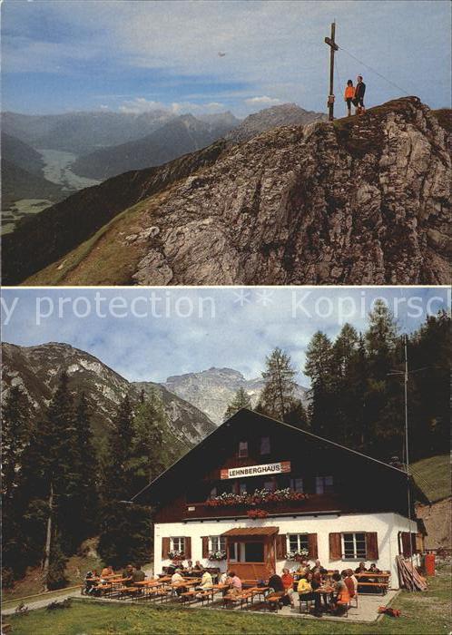 Obsteig Tirol Lehnberghaus Berggasthaus Wankspitze Gi