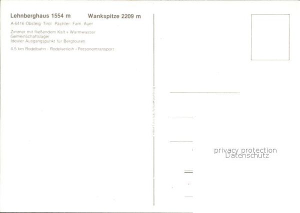 Obsteig Tirol Lehnberghaus Berggasthaus Wankspitze Gi – Bild 2