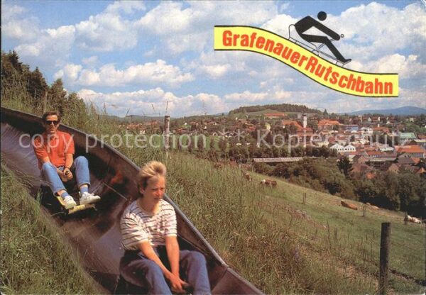 Grafenau Niederbayern Grafenauer Rutschbahn Bayerischer Wald