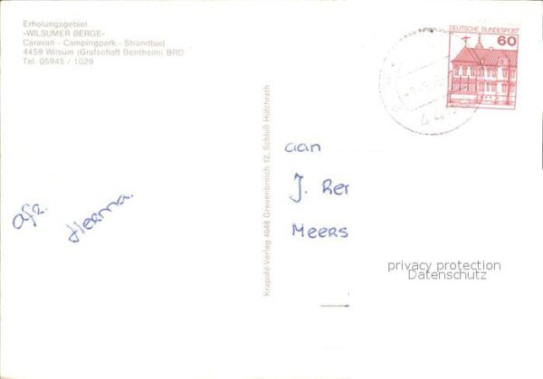 Wilsum Erholungsgebiet Wilsumer Berge Caravan – Bild 2
