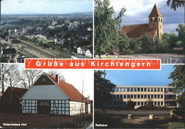 Kirchlengern Kirche Rathaus Ostermeiers Hof