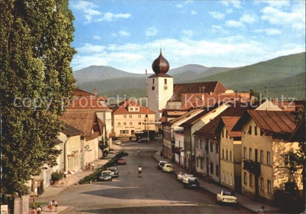 Lam Oberpfalz Marktplatz Kirche Grosser Arber Kleiner