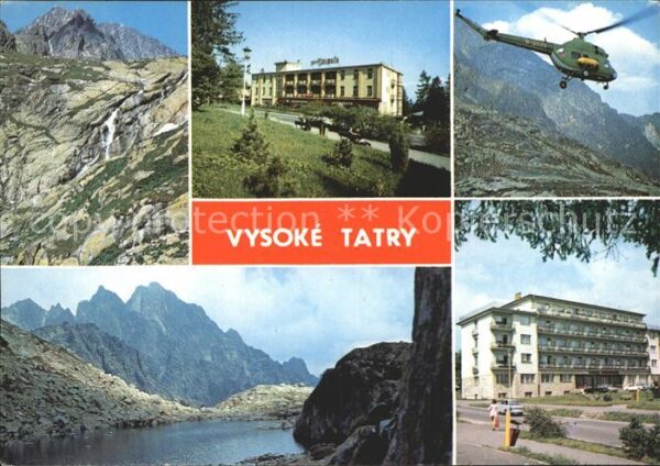 Vysoke Tatry Tatransky narodny park Wasserfall Hotel