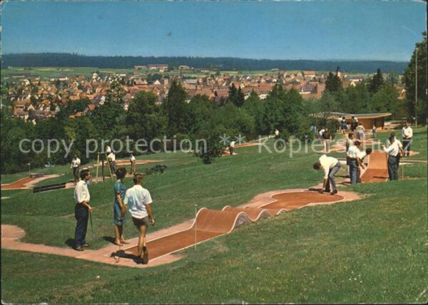 Freudenstadt Minigolfplatz Höhenluftkurort Schwarzwa