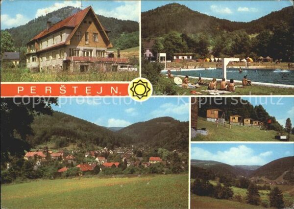 Perstejn Puerstein Hotel Ferienhaus Schwimmbad Camping Lan