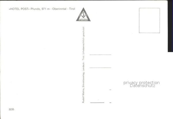 Pfunds Hotel Post Kirche – Bild 2