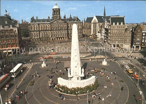 Amsterdam Niederlande Dam Königliches Schloss Nationaldenkmal
