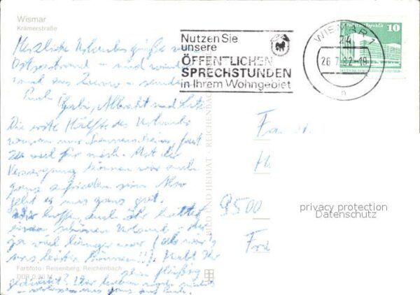 Wismar Mecklenburg Vorpommern Krämerstrasse – Bild 2