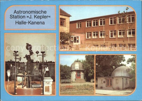Halle Saale Astronomische Station J Kepler Schule P