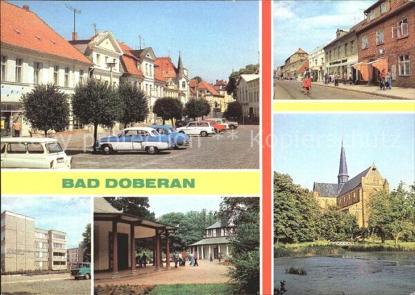 Bad Doberan Markt Ernst Thälmann Strasse Oberschule