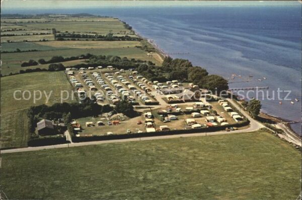 Nordborg Lavensby Strand Camping Fliegeraufnahme