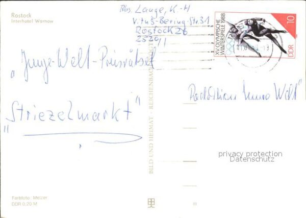 Rostock Interhotel Warnow – Bild 2
