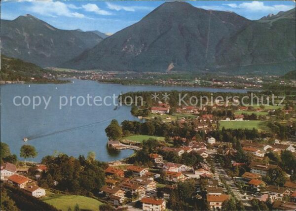 Bad Wiessee mit Wallberg und Bodenschneid Fliegerau