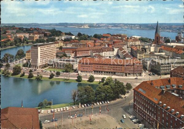 Kiel Blick auf Stadt und Hafen