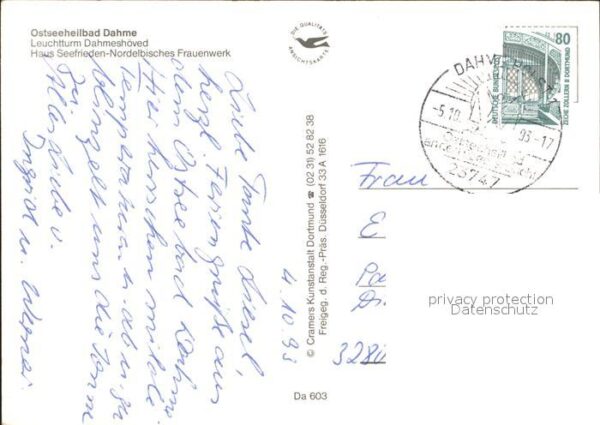 Dahmeshoeved Holstein Leuchtturm Haus Seefrieden Nordelbische – Bild 2