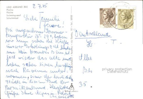 Lido Adriano Piscina Swimming Pool Hotels – Bild 2