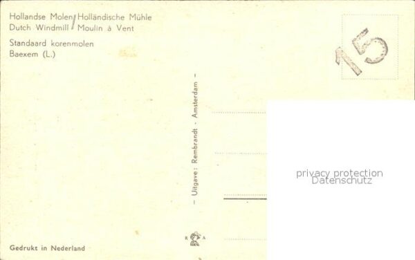 Windmuehle Holland – Bild 2