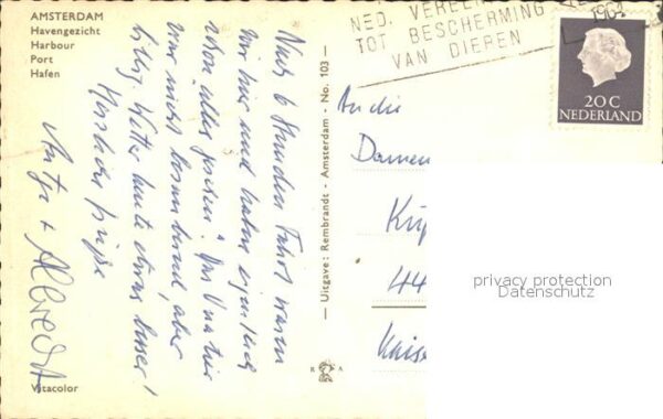 Hafenanlagen Amsterdam Schiffe – Bild 2